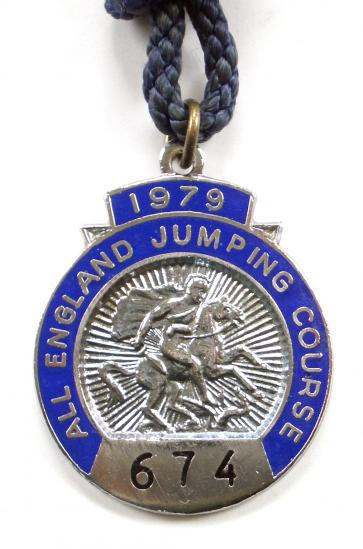 1979 All England Jumping Course Hickstead members badge