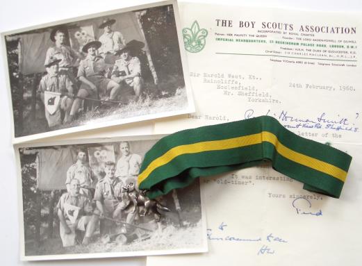 Boy Scouts 1909 to 1922 1st pattern Silver Wolf award 