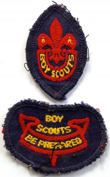 Sally Bosleys Badge Shop Boy Scouts Tenderfoot Nd Class Blue Woven