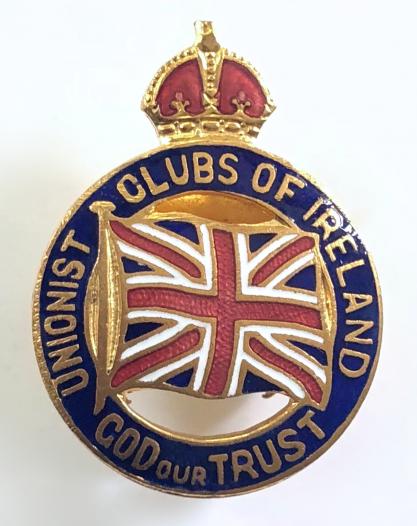 Sally Bosleys Badge Shop Unionist Clubs Of Ireland God Our Trust