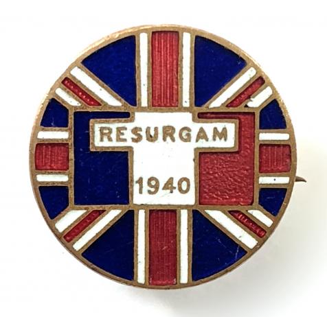 Sally Bosleys Badge Shop Free French Resurgam British Union Jack