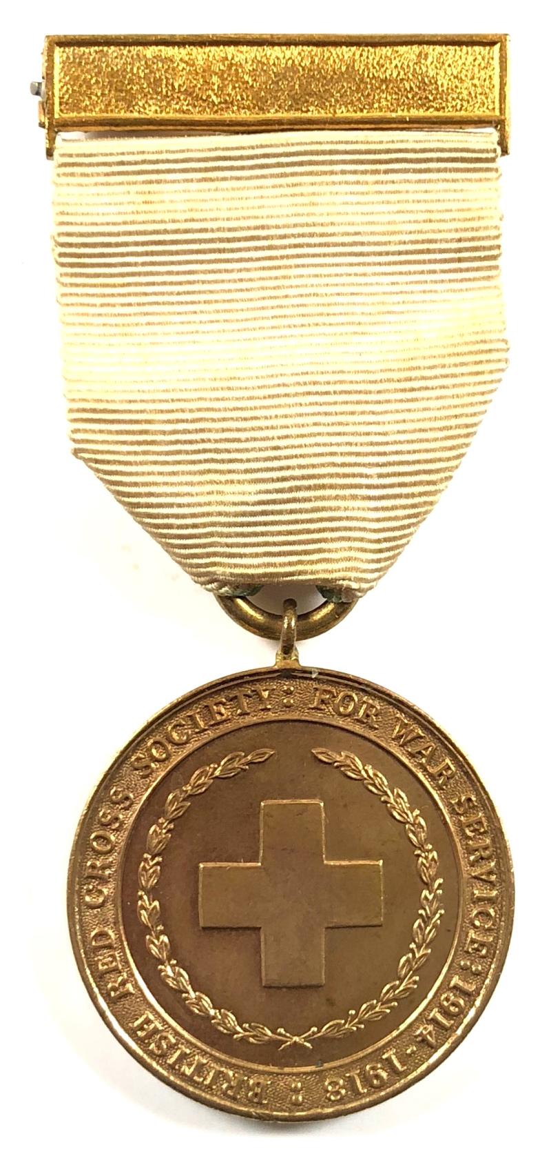 WW1 British Red Cross Society 1914-1918 war service medal