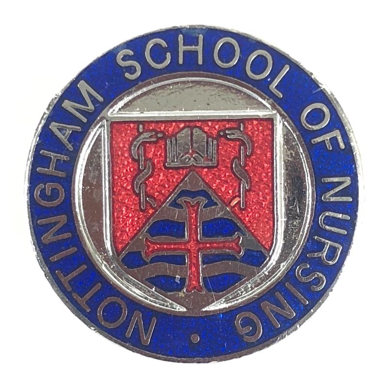 Nottingham School of Nursing hospital badge