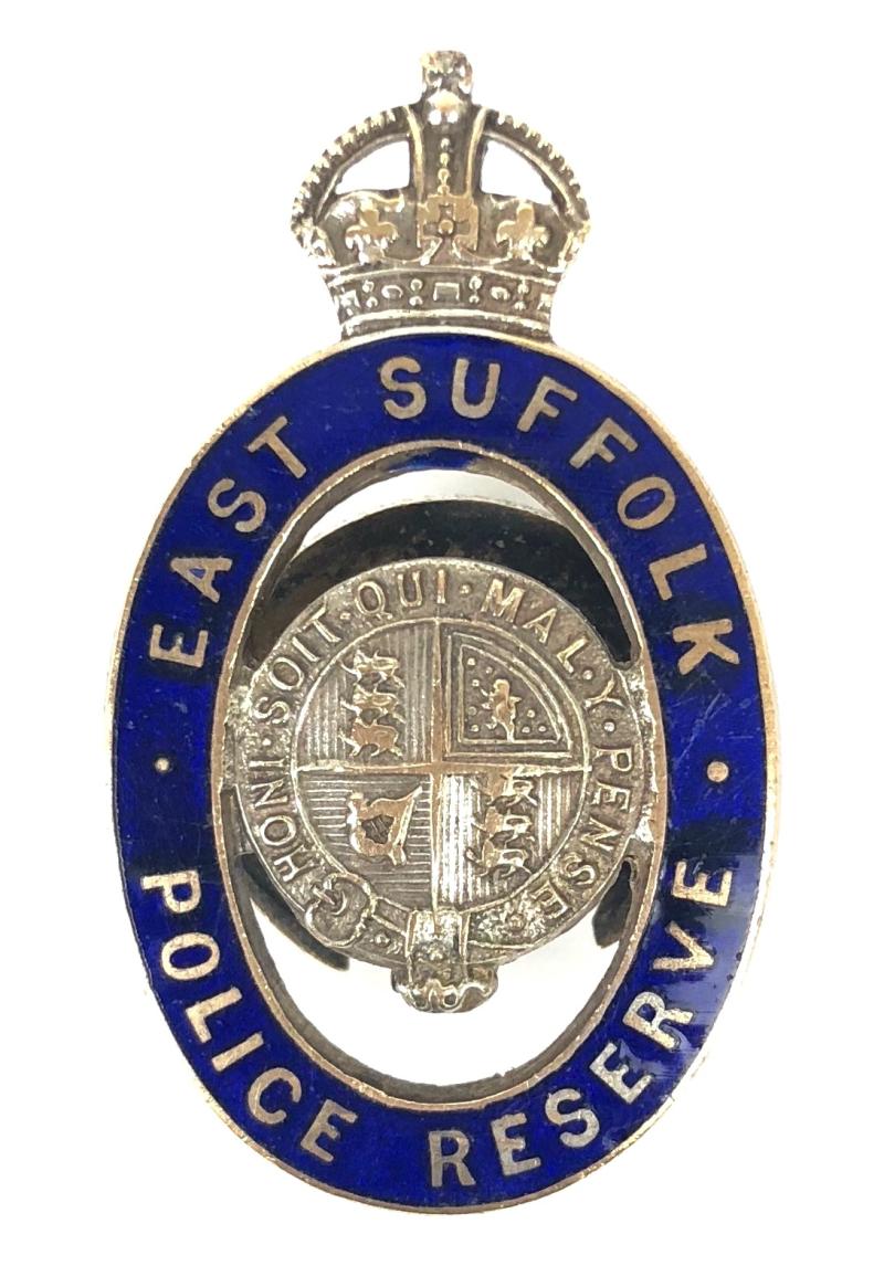East Suffolk Police Reserve special constable badge