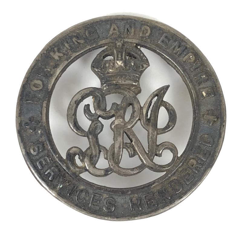 WW1 Royal Welsh Fusiliers Silver War Badge 453062