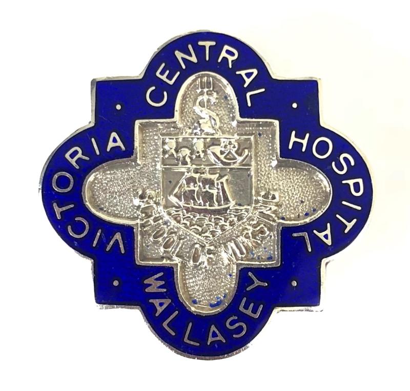 Victoria Central Hospital Wallasey Hm 1953 School of Nursing Badge