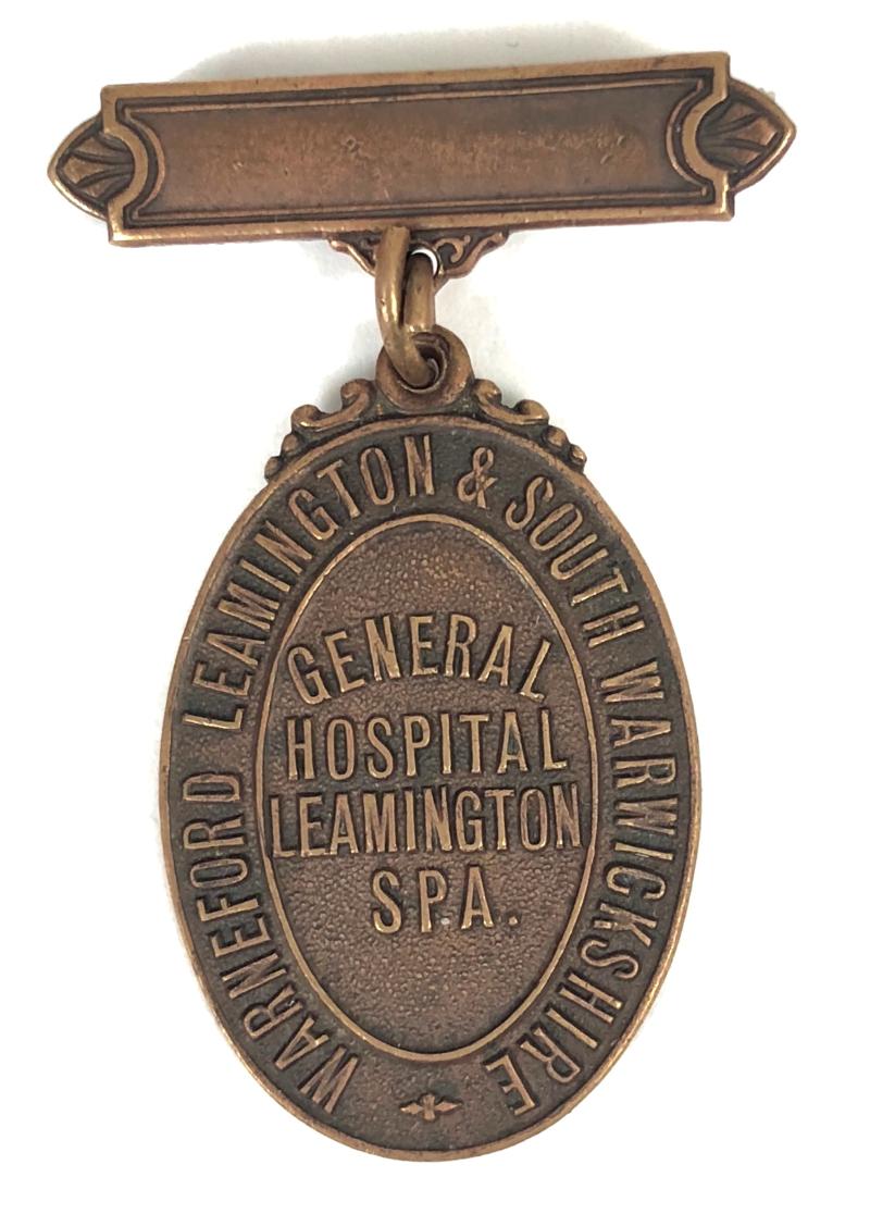 Warneford Leamington & South Warwickshire 'General Hospital Leamington Spa Badge'