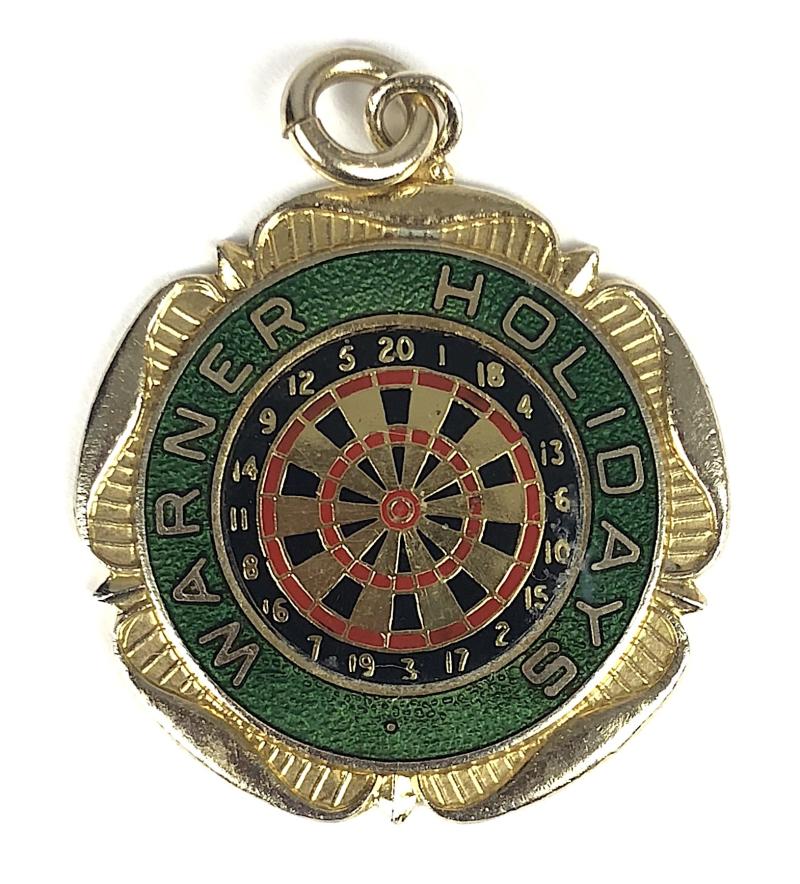 Warner Holiday Camp Dart Match Prize Medal