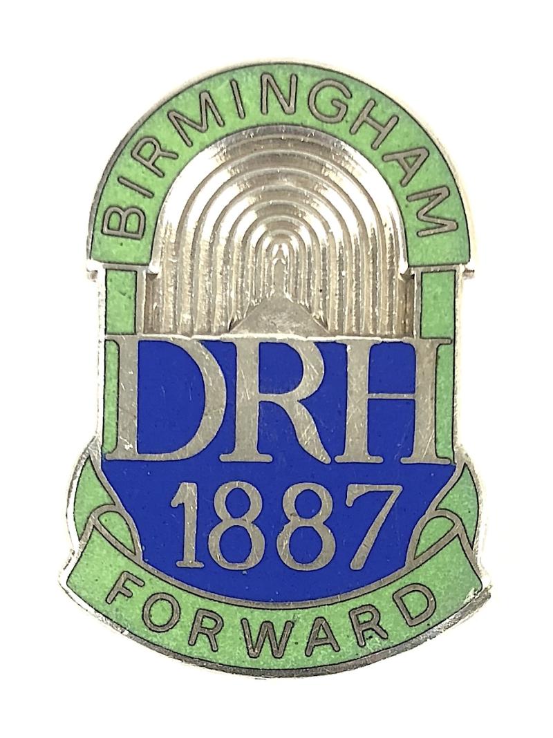 Dudley Road Hospital Birmingham 1983 Hallmarked Silver Nurses Badge