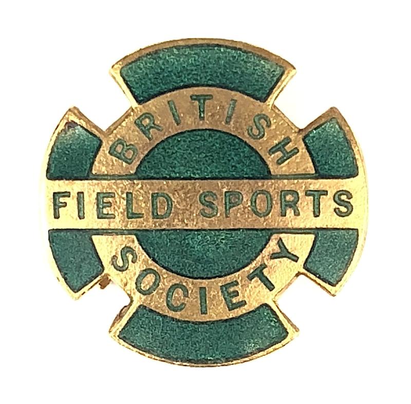 British Field Sports Society membership badge