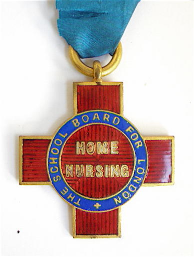 The School Board For London 1904 home nursing badge