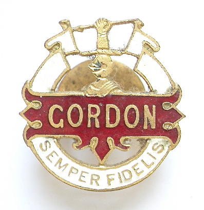 Gordons School lapel badge circa 1930s