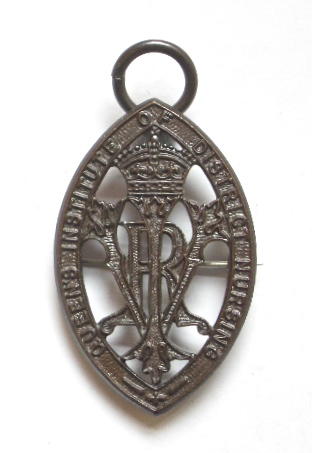 Queens Institute of District Nursing bronze badge