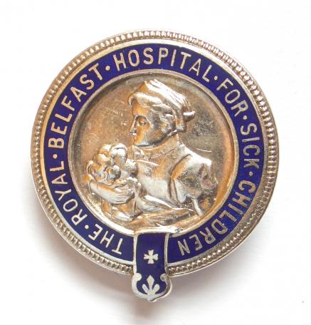 Royal Belfast Hospital For Sick Children nurses badge