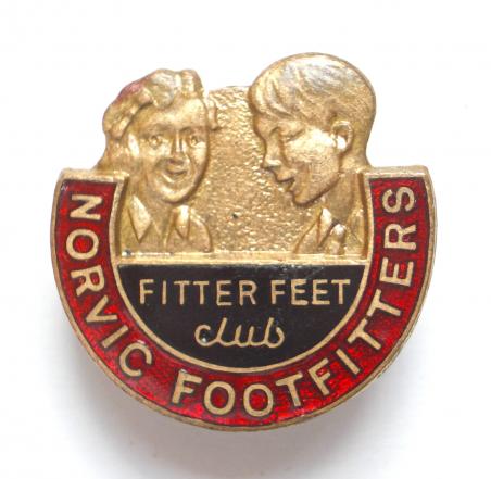 Norvic Footfitters Ltd Fitter Feet childrens club badge
