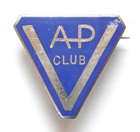 WW2 Accles & Pollock Ltd victory club badge
