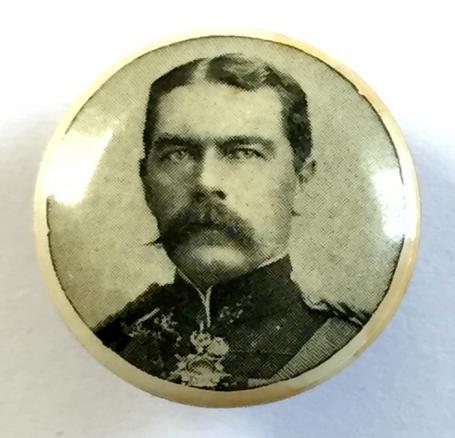 Boer War Lord Kitchener photographic fundraising badge