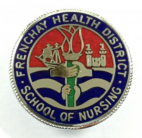 Frenchay Health District school of nursing badge