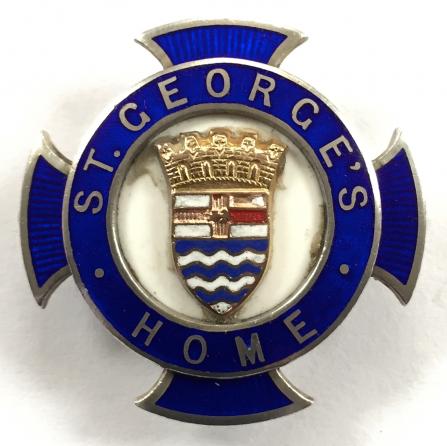 St Georges Home Tuberculosis Hospital 1931 silver nurses badge