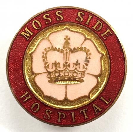 Moss Side Hospital nurses badge