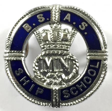 Merchant Navy British Ship Adoption Society badge