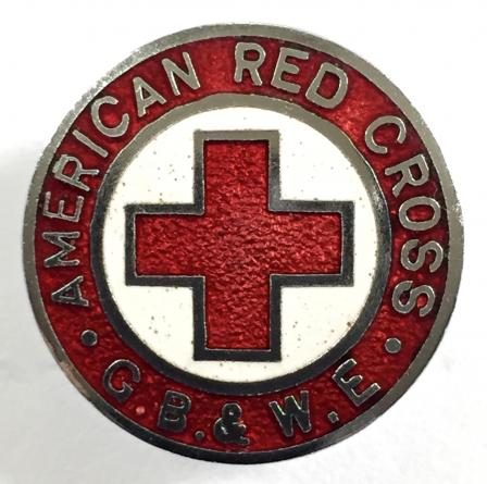 American Red Cross GB&WE Great Britain and Western Europe badge