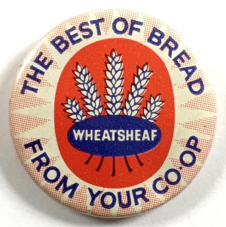 Wheatsheaf the best of bread from your Co-op advertising badge