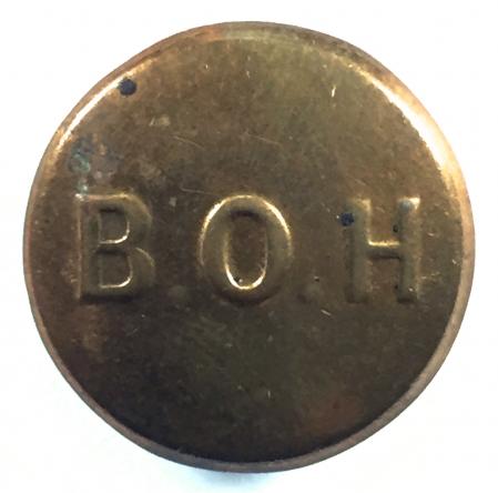 Buckinghamshire Otterhounds hunt button BOH lapel badge