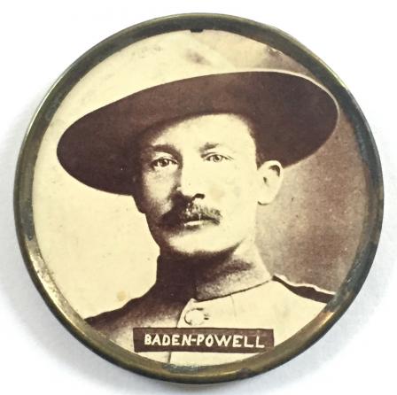 Baden Powell Boer War patriotic badge