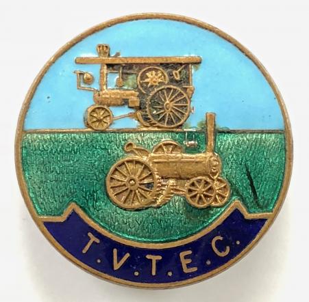 Thames Valley Tractor Engine Club membership badge.