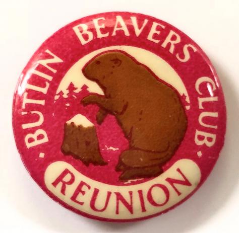 Butlins Beavers Club reunion badge