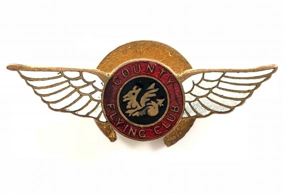 County Flying Club membership badge