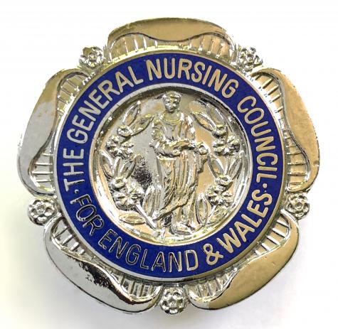 General Nursing Council registered mental nurse RMN badge unnamed