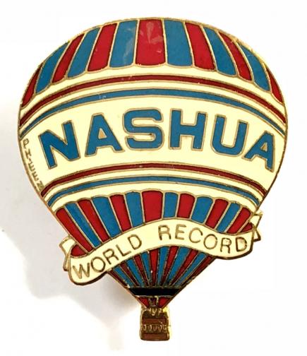 PH-EEN Cameron world record Nashua balloon badge