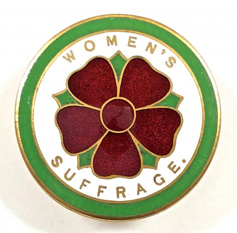 Womens Suffrage Votes For Women Suffragette political badge