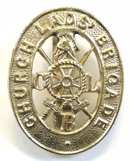 Church Lads Brigade CLB anodized cap badge
