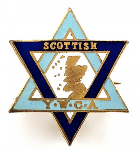 Young Women’s Christian Association YWCA Scottish Division badge