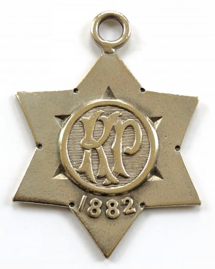 1882 Kempton Park Racecouse horse racing club badge