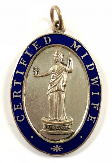 Certified Midwife 1922 qualification badge