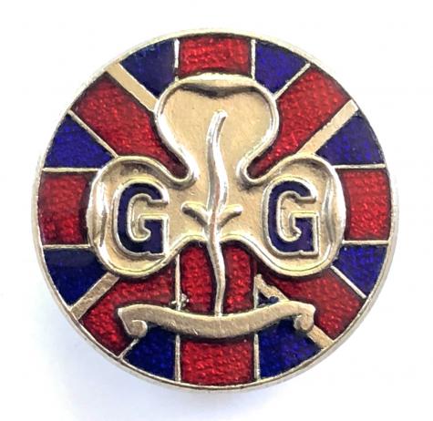 Girl Guides Union Jack Flag friendship badge