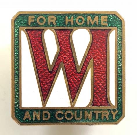National Federation of  Womens Institutes For Home & Country WI badge