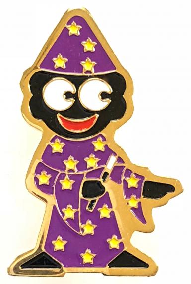 Robertsons fancy dress range Golly Wizard promotional badge