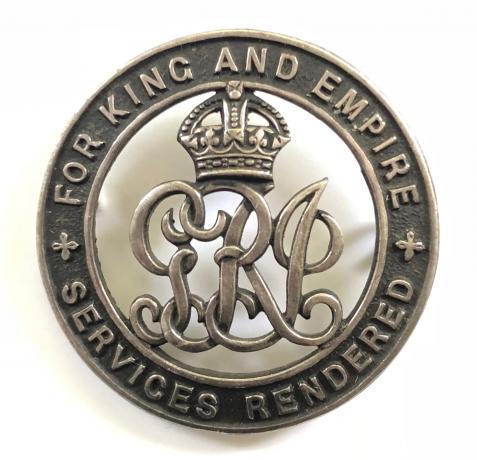 WW1 Royal Engineers 445th (Welsh) Reserves Field Company silver war badge