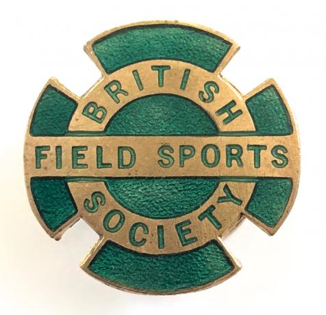 British Field Sports Society membership badge