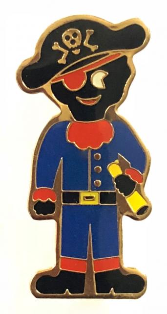 Robertsons 1996 Golly pirate limited edition promotional badge