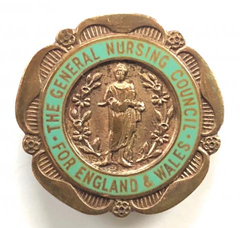 General Nursing Council State Enrolled Nurse SEN badge