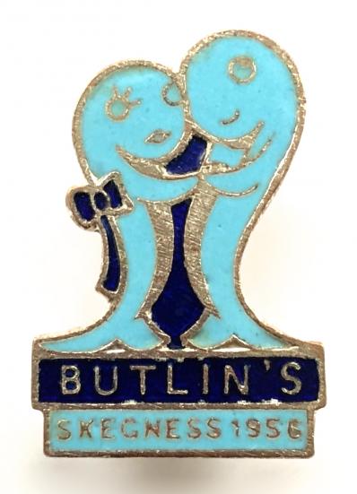 Butlins 1956 Skegness holiday camp dancing fish badge