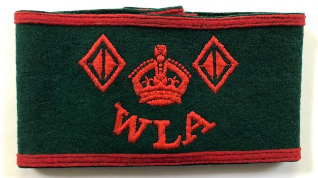 Womens Land Army WLA two years service armband