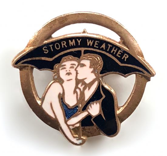 STORMY WEATHER song sheet music promotional badge
