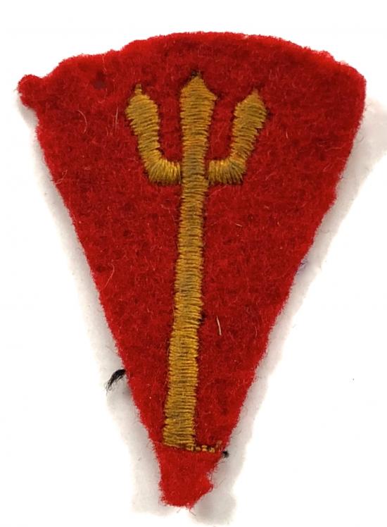 Royal Marines116th Infantry Brigade formation sign cloth badge